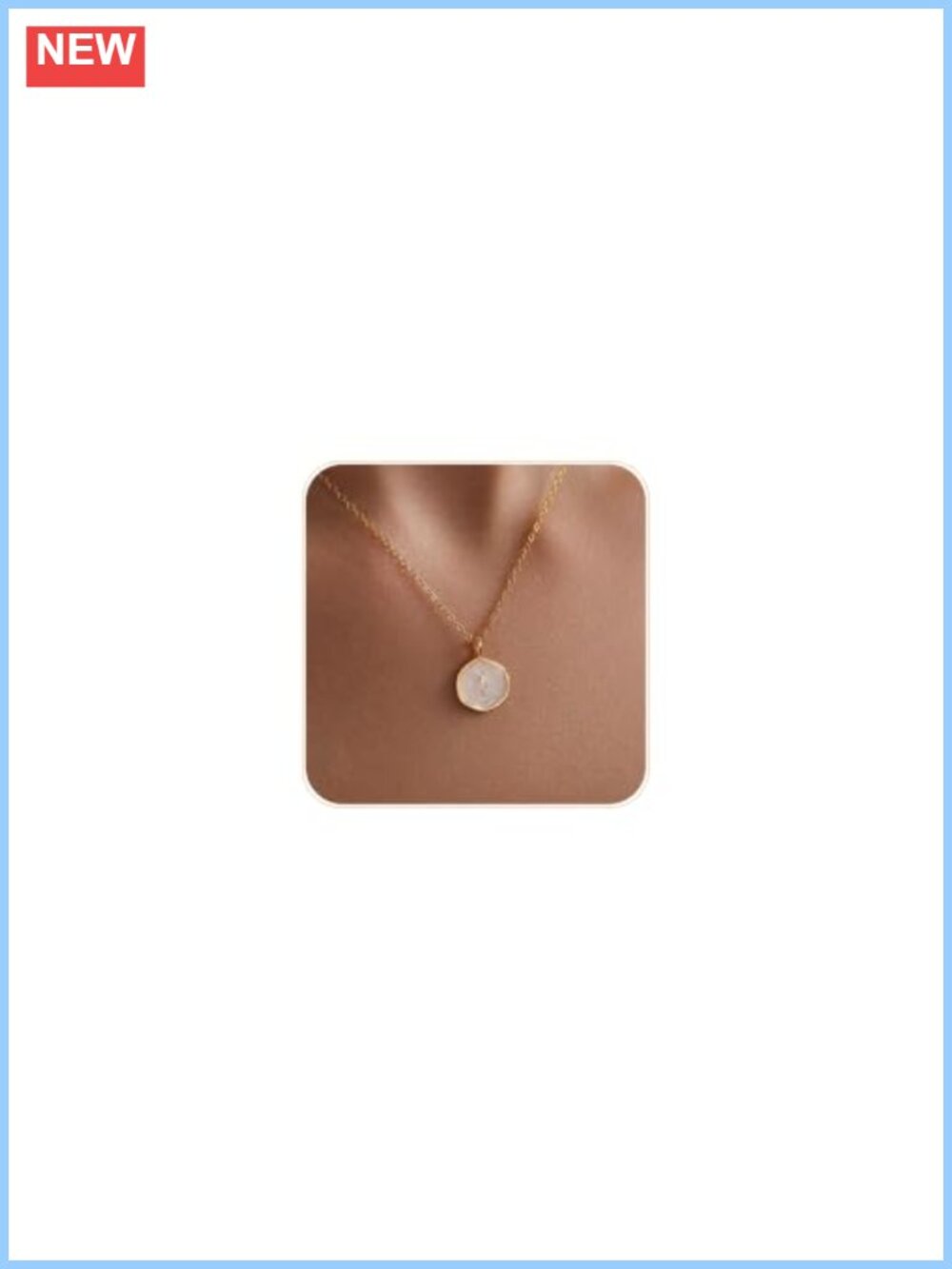 14k Gold Plated Cross Pendant Necklace Dainty Gift